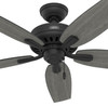Hunter - 52397 - 52" Ceiling Fan - Newsome - Matte Black