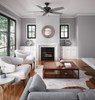 Hunter - 52397 - 52" Ceiling Fan - Newsome - Matte Black