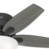 Hunter - 52394 - 42" Ceiling Fan - Newsome - Matte Black