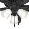Hunter - 52393 - 42" Ceiling Fan - Newsome - Matte Black