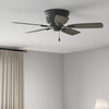 Hunter - 52392 - 42" Ceiling Fan - Low Profile - Matte Black