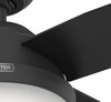 Hunter - 52391 - 44" Ceiling Fan - Dempsey - Matte Black