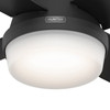 Hunter - 52388 - 52" Ceiling Fan - Dempsey - Matte Black