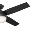 Hunter - 52388 - 52" Ceiling Fan - Dempsey - Matte Black