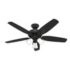 Hunter - 52387 - 52" Ceiling Fan - Builder - Matte Black