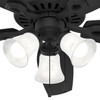 Hunter - 52387 - 52" Ceiling Fan - Builder - Matte Black