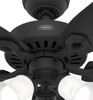 Hunter - 52387 - 52" Ceiling Fan - Builder - Matte Black