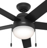 Hunter - 52385 - 52" Ceiling Fan - Anslee - Matte Black