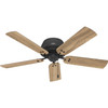 Hunter - 52378 - 52" Ceiling Fan - Shady Grove - Matte Black