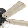 Hunter - 52378 - 52" Ceiling Fan - Shady Grove - Matte Black
