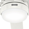 Hunter - 52375 - 52" Ceiling Fan - Brazos - Fresh White