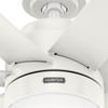 Hunter - 52375 - 52" Ceiling Fan - Brazos - Fresh White