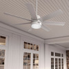 Hunter - 52375 - 52" Ceiling Fan - Brazos - Fresh White