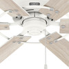Hunter - 52354 - 52" Ceiling Fan - Gilrock - Matte White