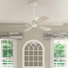Hunter - 52354 - 52" Ceiling Fan - Gilrock - Matte White