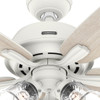 Hunter - 52347 - 60" Ceiling Fan - Dondra - Matte White