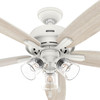 Hunter - 52347 - 60" Ceiling Fan - Dondra - Matte White
