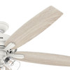 Hunter - 52347 - 60" Ceiling Fan - Dondra - Matte White
