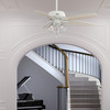 Hunter - 52347 - 60" Ceiling Fan - Dondra - Matte White