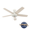 Hunter - 52336 - 52" Ceiling Fan - Margo - Textured White