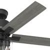 Hunter - 52311 - 52" Ceiling Fan - Techne - Matte Black