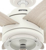 Hunter - 52287 - 44" Ceiling Fan - Margo - Textured White