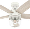 Hunter - 52287 - 44" Ceiling Fan - Margo - Textured White