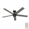 Hunter - 52247 - 52" Ceiling Fan - Burton - Matte Black
