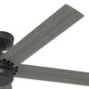 Hunter - 52247 - 52" Ceiling Fan - Burton - Matte Black