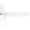 Hunter - 51972 - 52" Ceiling Fan - Brunner - Matte White