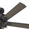 Hunter - 51745 - 52" Ceiling Fan - Hartland - Matte Black