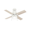 Hunter - 51743 - 42" Ceiling Fan - Beck - Fresh White