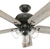Hunter - 51714 - 52" Ceiling Fan - Shady Grove - Noble Bronze