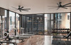 Hunter - 51592 - 72" Ceiling Fan - Downtown - Matte Black