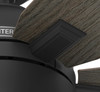 Hunter - 51579 - 52" Ceiling Fan - Hampshire - Matte Black