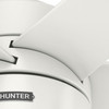 Hunter - 51476 - 60" Ceiling Fan - Solaria - Fresh White