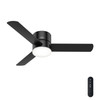 Hunter - 51432 - 52" Ceiling Fan - Minimus - Matte Black