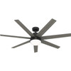 Hunter - 51376 - 60" Ceiling Fan - Phenomenon - Matte Black