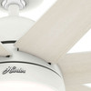 Hunter - 51375 - 60" Ceiling Fan - Phenomenon - Matte White