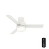 Hunter - 51334 - 44" Ceiling Fan - Gilmour - Matte White