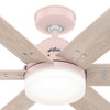 Hunter - 51207 - 44" Ceiling Fan - Pacer - Blush Pink