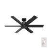 Hunter - 51180 - 52" Ceiling Fan - Kennicott - Matte Black
