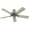 Hunter - 51123 - 52" Ceiling Fan - Hunter Original - Matte Silver