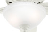 Hunter - 51080 - 42" Ceiling Fan - Newsome - Fresh White