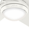 Hunter - 50977 - 52" Ceiling Fan - Sotto - Fresh White