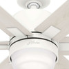 Hunter - 50955 - 44" Ceiling Fan - Radeon - Matte White