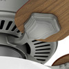 Hunter - 50904 - 44" Ceiling Fan - Swanson - Matte Silver