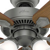Hunter - 50894 - 52" Ceiling Fan - Swanson - Matte Silver