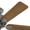 Hunter - 50882 - 44" Ceiling Fan - Swanson - Matte Silver