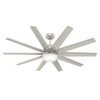 Hunter - 50719 - 60" Ceiling Fan - Overton - Matte Nickel